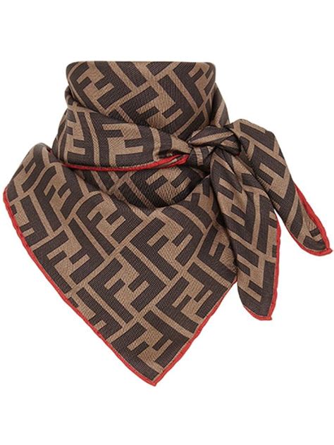 foulard e stole fendi|farfetch fendi scarf.